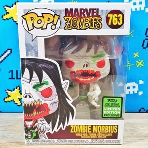 Funko PoP Marvel Zombies Zombie Morbius #763 2020 Limited Edition + Protector